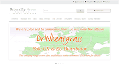 Desktop Screenshot of naturallygreen.co.uk